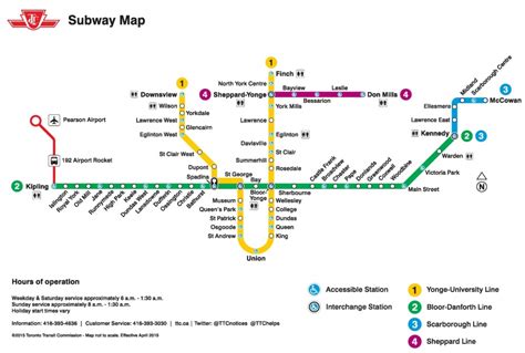 Large Subway Map Of Toronto – 2030. Toronto Large Subway Map - Toronto ...