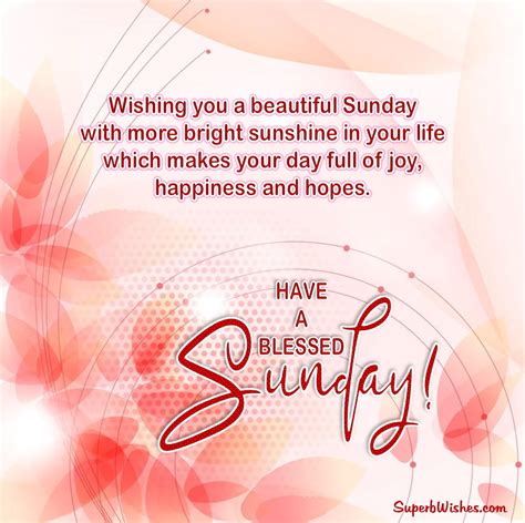 Happy Sunday 2024 Images - It's A Happy Sunday | SuperbWishes.com