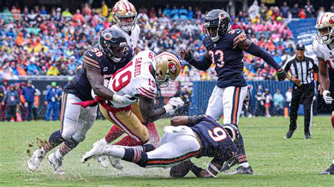 Matt Eberflus' 'HITS' principle fuels Chicago Bears' comeback victory over San Francisco 49ers