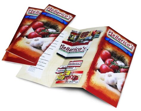 10 Food Brochure Design Samples for Inspiration - Jayce-o-Yesta