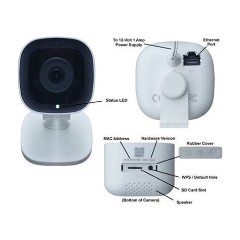 Alarm.com Indoor Wi-Fi Camera 1080P (ADC-V523) - General Security | Buy2Gig