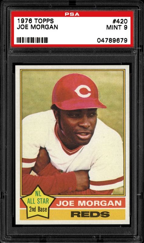 Auction Prices Realized Baseball Cards 1976 TOPPS Joe Morgan Summary