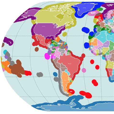 Interactive Map of Continents