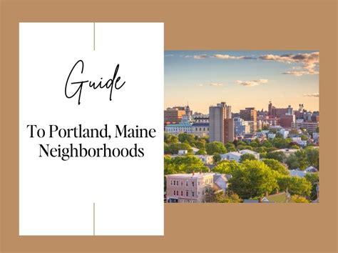 Guide to Portland, Maine Neighborhoods - Kristine Trogner Real Estate