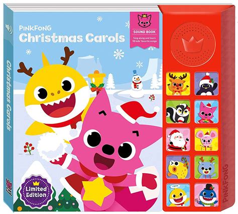 Pinkfong Christmas Carols Sound Book Smart Study - ToyWiz