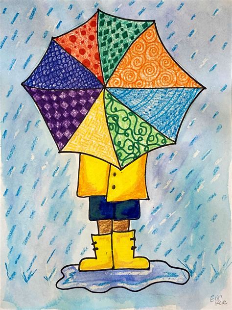 Rainy Day Umbrella - Art to Remember