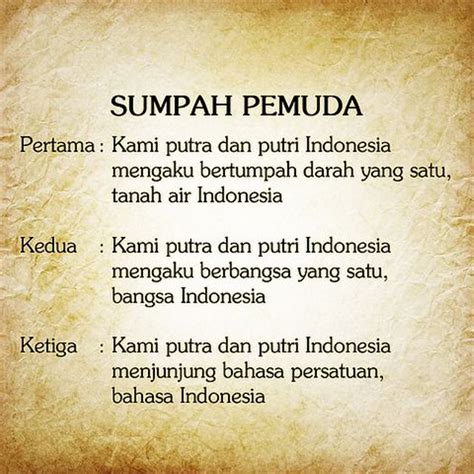 Teks Sumpah Pemuda Asli dan Versi Baru serta Sejarah Singkat Pembuatannya | kumparan.com