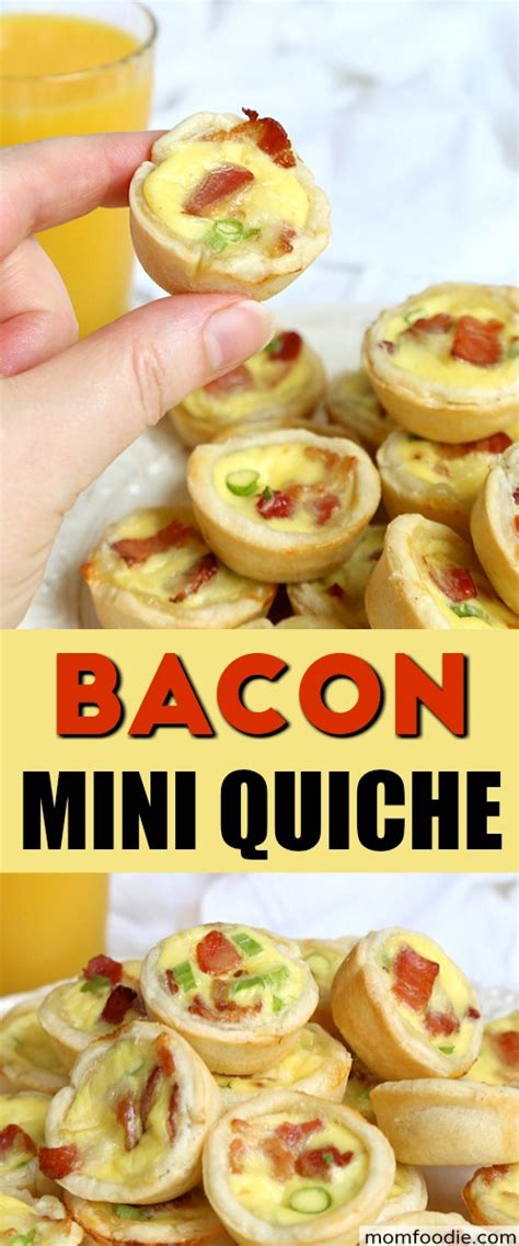 Bacon Mini Quiche - Mom Foodie