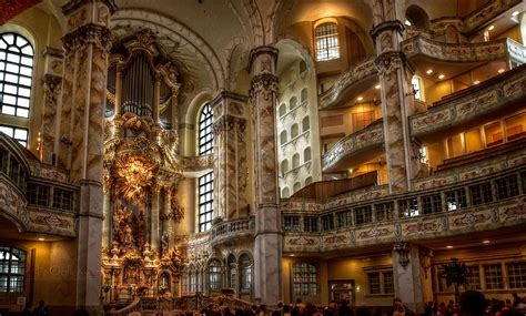 Interior view of the Frauenkirche I by pingallery on DeviantArt