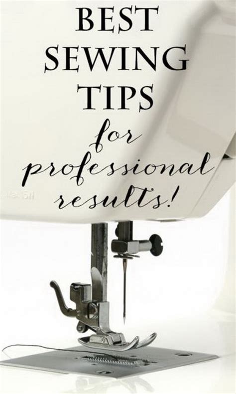 Best Sewing Tips & Tricks - Listing More