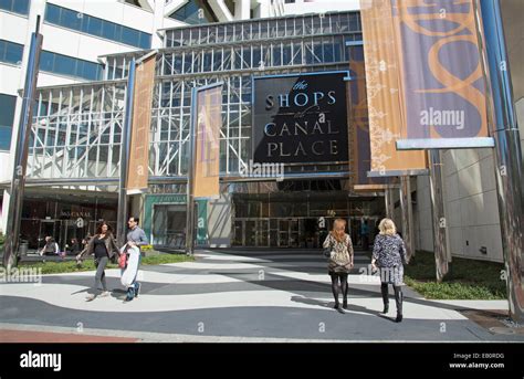 New Orleans USA Canal Place on Canal Street shopping center Stock Photo - Alamy