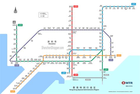 shenzhen mtr... | System map, Subway map, Shenzhen