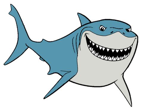 Bruce The Shark From Nemo - pic-mullet