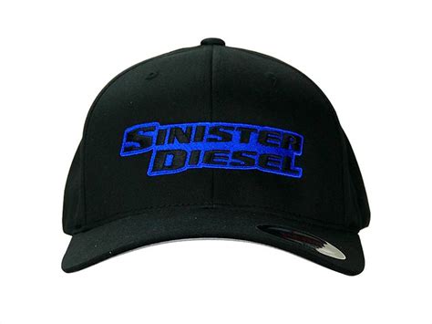 Sinister Diesel FlexFit Logo Hat (Black/Blue)