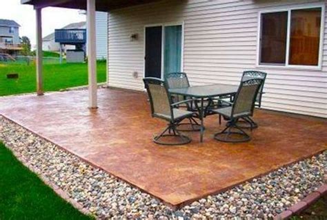 Fabulous Backyard Design Ideas On A Budget 22 | Concrete patio designs ...