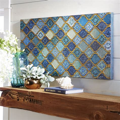 20 Inspirations Mirror Mosaic Wall Art