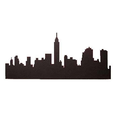 New York City Skyline Silhouette - ClipArt Best