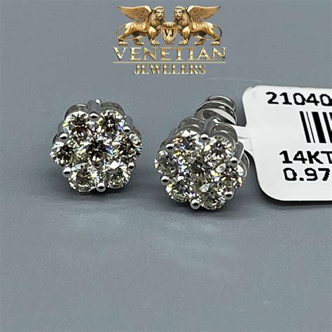 14KT VVS Diamond Earrings – VJ Diamond Sanford Orlando