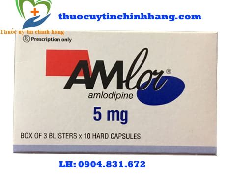 Thuốc Amlor 5mg của Pháp là thuốc gì mua ở đâu giá bao nhiêu