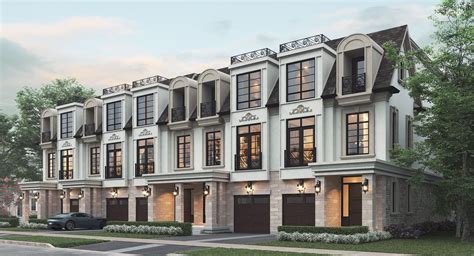 121 East Oakville Townhomes brings opulent classic beauty and modern ...