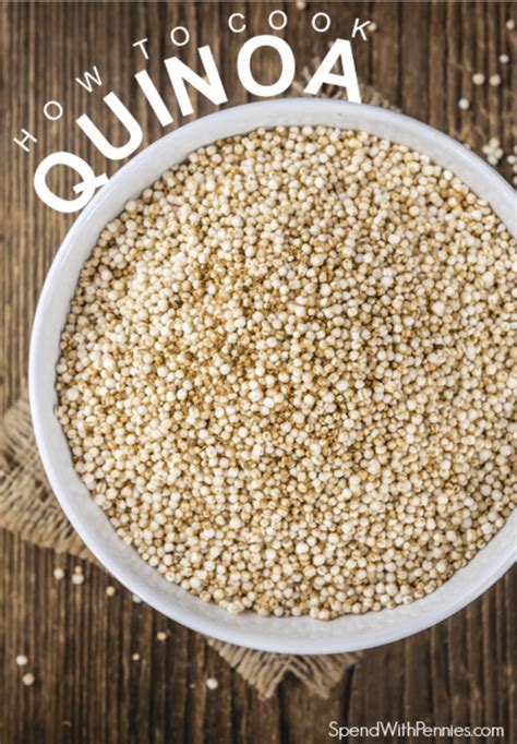 How to Cook Quinoa - Spend With Pennies