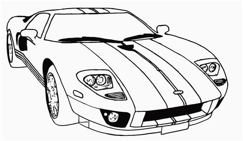 Free Printable Race Car Coloring Pages For Kids