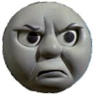 Thomas Angry Face Vector by ThomasTrainfan2006 on DeviantArt