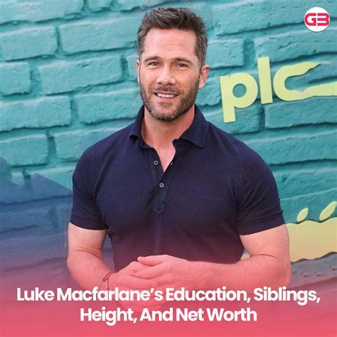 Luke Macfarlane’s Wiki: Know His Education, Siblings, Height, and Net Worth | Luke, Education ...