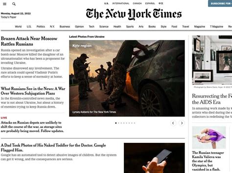 Top 50 biggest news websites in the world in October: New York Times ...