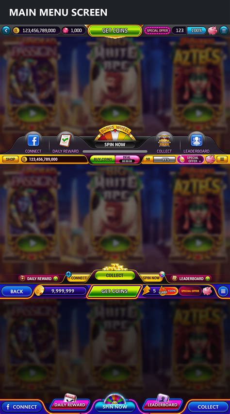 Slot Machine UI Design | 2016-2020 :: Behance