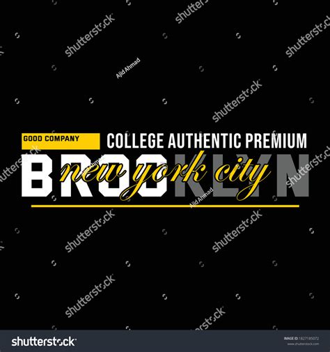 New York City Brooklyn College Premium Stock Vector (Royalty Free ...