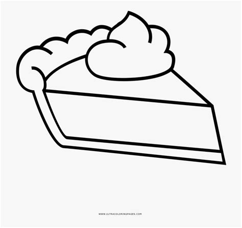 Pie Slice Coloring Page Coloring Pages