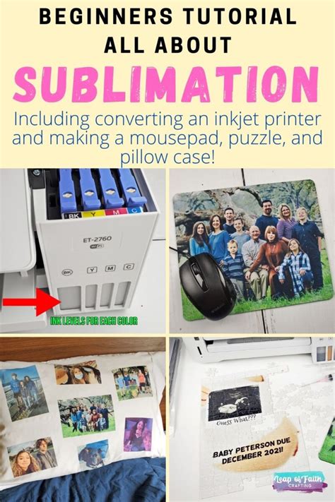 Sublimation Printing for Beginners: Step by Step Tutorial! - Leap of ...