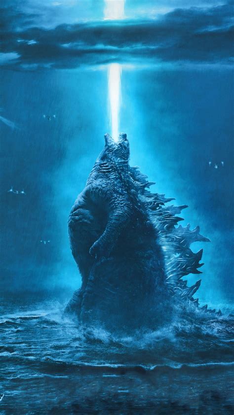 Godzilla King of The Monsters 4K Ultra HD Mobile Phone Wallpaper