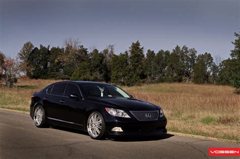 Drop of Luxury: Black Lexus LS460 Enhanced by Vossen Lexus Ls 460, Vossen, Hype Shoes, Jaguar ...