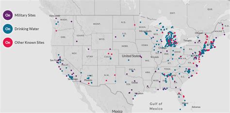 PFAS Contamination in the United States - AqueoUS Vets