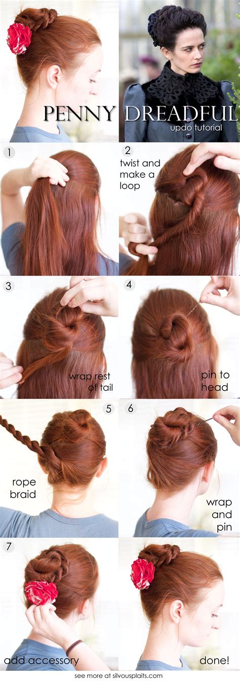 Victorian hairstyles, Hair tutorial, Hair styles