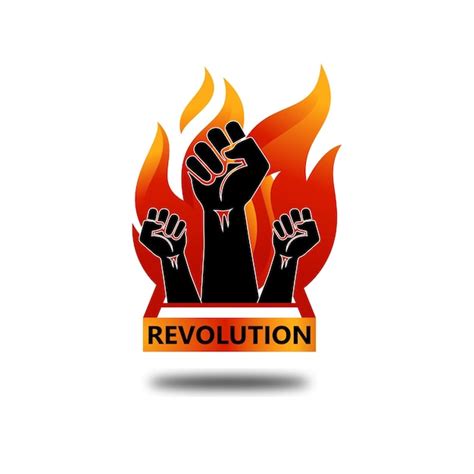 Premium Vector | Revolution vector logo art