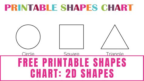 Shapes For Kids To Cut Out Printable