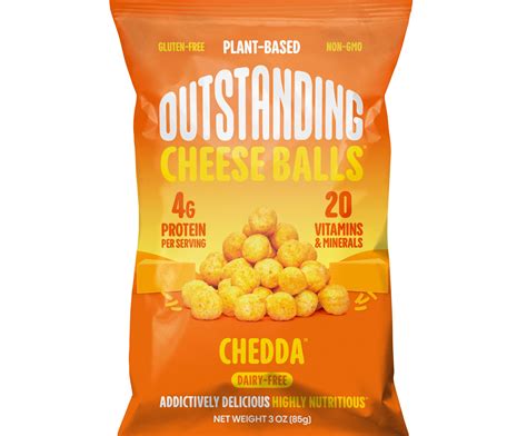 Outstanding Foods Debuts “First Ever” Vegan Cheese Balls in Four Flavors - vegconomist - the ...