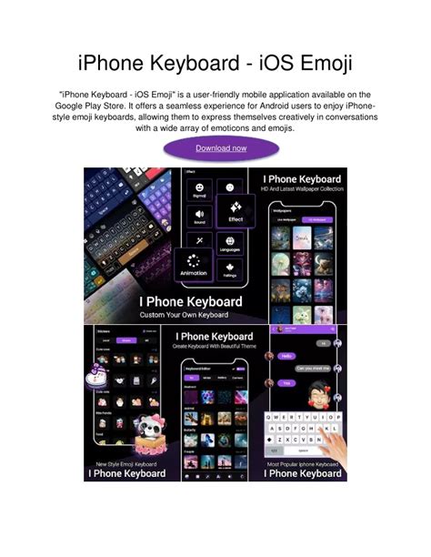 PPT - iPhone Keyboard - iOS Emoji PowerPoint Presentation, free ...