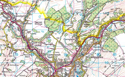 Brecon Beacon National Park Map | I Love Maps