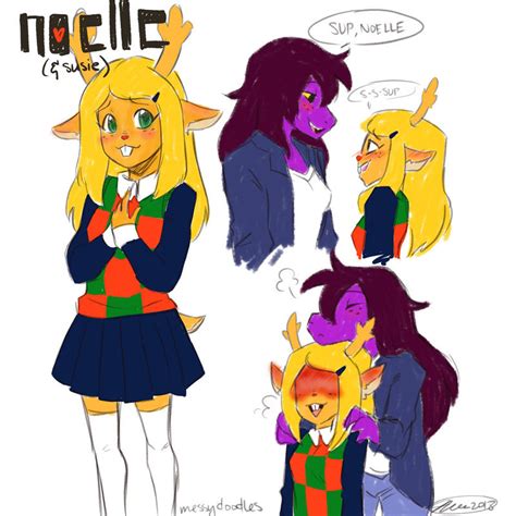 Noelle Deltarune by MESS-Anime-Artist on DeviantArt