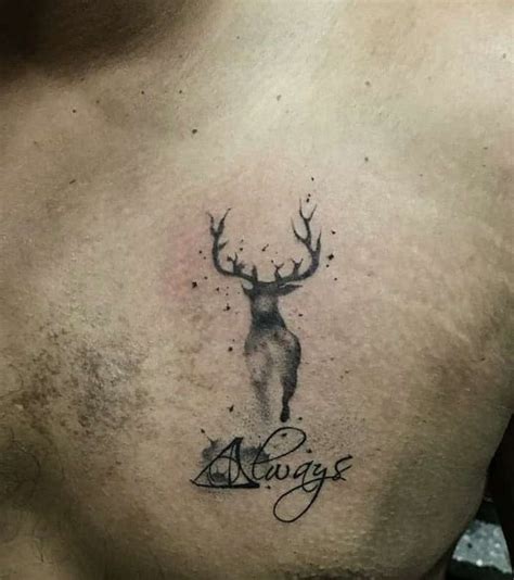 Stag Patronus Tattoo