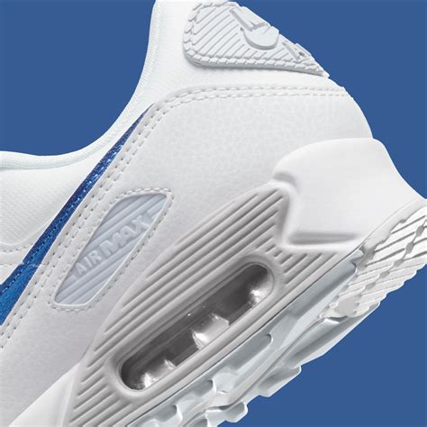 Nike Air Max 90 "White/Metallic Blue" DX0115-100 | SneakerNews.com