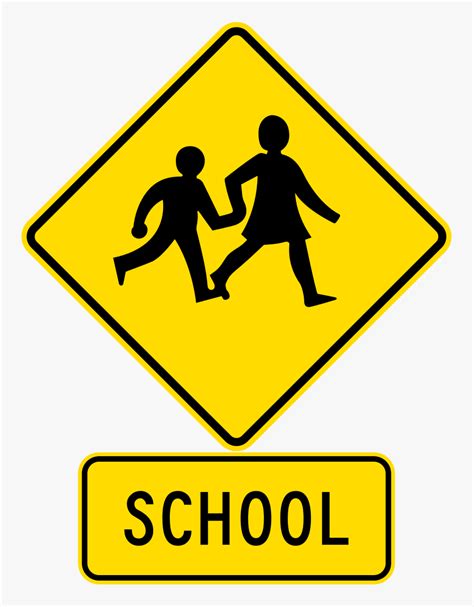 School Crossing Signs, HD Png Download , Transparent Png Image - PNGitem