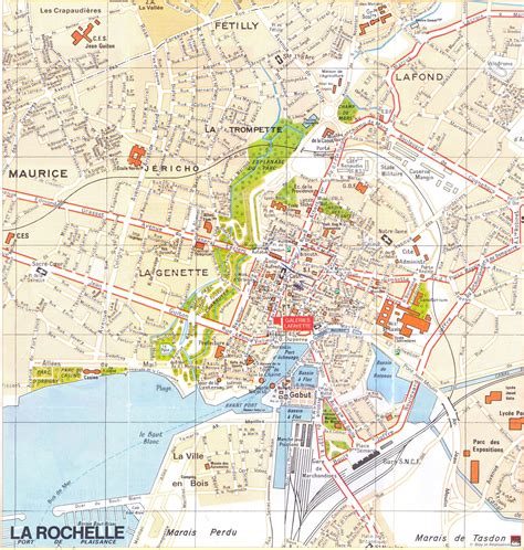 Large La Rochelle Maps for Free Download and Print | High-Resolution and Detailed Maps