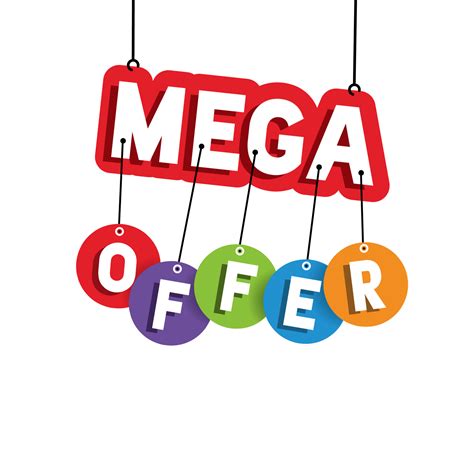 Mega offer Banner. Sale banner template design. vector illustration. 19902129 Vector Art at Vecteezy