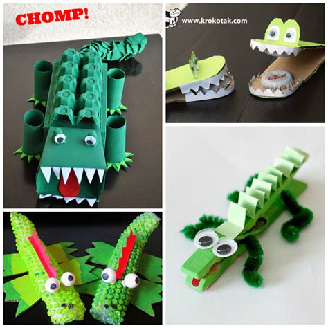 Creative Alligator & Crocodile Crafts for Kids - Crafty Morning