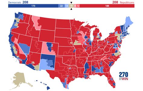 2024 House Election Forecast Maps - 270toWin